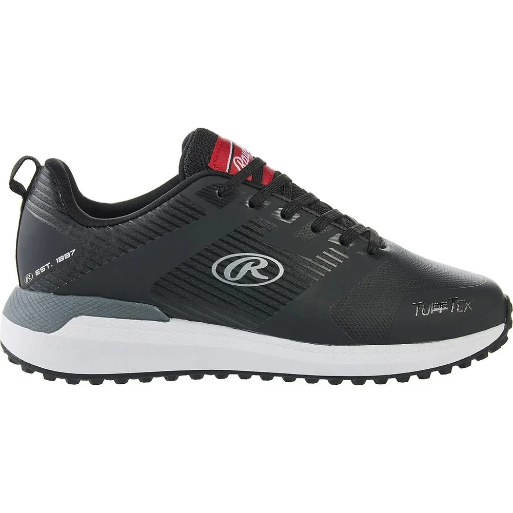 Rawlings League Turf 175787 Sneakers Men's US 9 Black Baseball Shoes RHS9416